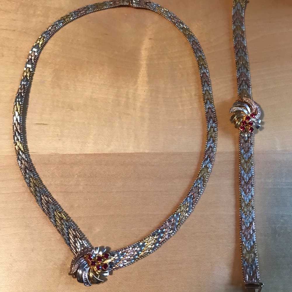 925 Silver Necklace and Bracelet
